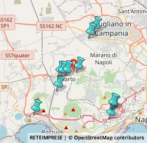Mappa Via Crocillo, 80010 Napoli NA, Italia (3.89182)