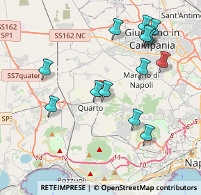 Mappa Via Crocillo, 80010 Napoli NA, Italia (4.45929)