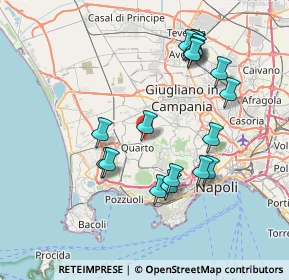 Mappa Via Crocillo, 80010 Napoli NA, Italia (8.23895)