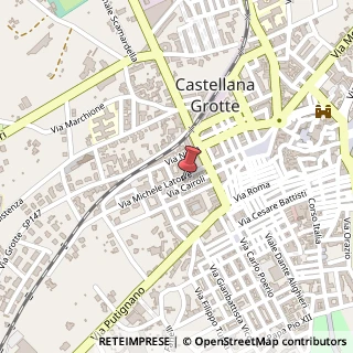 Mappa Via Cairoli, 28, 70013 Castellana Grotte, Bari (Puglia)
