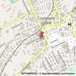 Mappa Via Cairoli, 26, 70013 Castellana Grotte, Bari (Puglia)