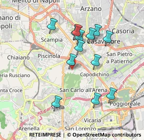 Mappa Miano, 80145 Napoli NA, Italia (1.84154)