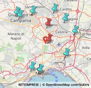 Mappa Miano, 80145 Napoli NA, Italia (5.07833)