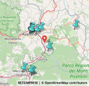 Mappa N° 86 Santo Stefano Del Sole, 83050 Santo Stefano del Sole AV, Italia (8.41929)