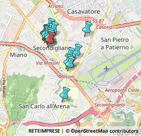 Mappa Vicoletto Detto Improta, 80144 Napoli NA, Italia (0.887)