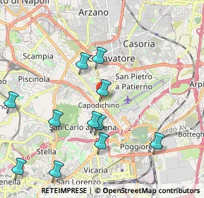 Mappa Vicoletto Detto Improta, 80144 Napoli NA, Italia (2.40455)