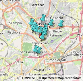 Mappa Vicoletto Detto Improta, 80144 Napoli NA, Italia (1.07313)