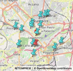 Mappa Vicoletto Detto Improta, 80144 Napoli NA, Italia (1.832)