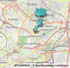 Mappa Vicoletto Detto Improta, 80144 Napoli NA, Italia (1.63667)