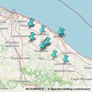 Mappa Via Emanuele De Deo, 70013 Castellana Grotte BA, Italia (11.24154)