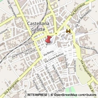 Mappa Via Emanuele De Deo, 11, 70013 Castellana Grotte, Bari (Puglia)