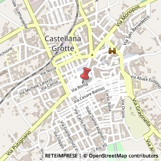 Mappa Via Roma, 50, 70013 Castellana Grotte, Bari (Puglia)