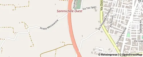 Mappa Sammichele di Bari