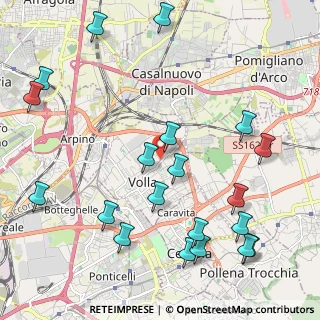 Mappa Via Beato Vincenzo Romano, 80040 Volla NA, Italia (2.82)