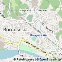 Kaart Borgosesia