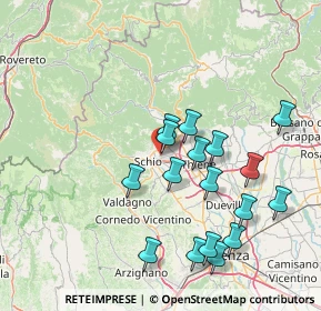 Mappa Via Marche, 36015 Schio VI, Italia (15.14941)