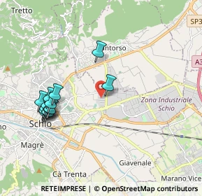 Mappa Via Marche, 36015 Schio VI, Italia (2.02615)