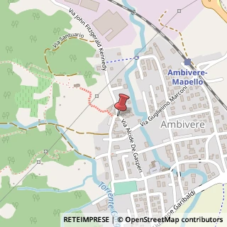 Mappa Via Don Orione, 3, 24030 Ambivere, Bergamo (Lombardia)
