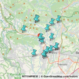 Mappa Via Guglielmo Marconi, 24030 Ambivere BG, Italia (3.36938)
