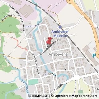 Mappa Via Guglielmo Marconi, 37, 24030 Ambivere, Bergamo (Lombardia)