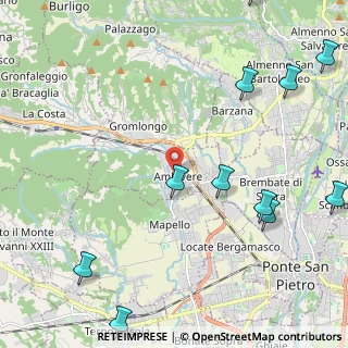 Mappa Via Guglielmo Marconi, 24030 Ambivere BG, Italia (3.03091)