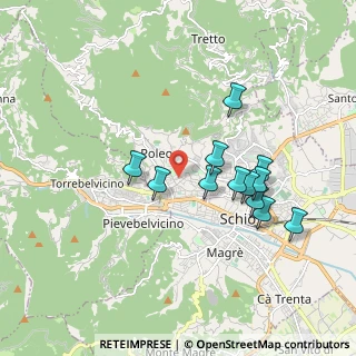 Mappa Via G. Snichelotto, 36015 Schio VI, Italia (1.6475)