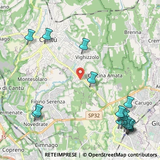 Mappa Via Tiziano, 22063 Cantù CO, Italia (3.1)