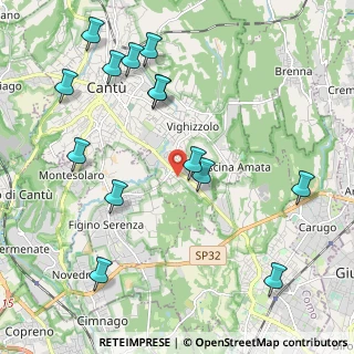 Mappa Via Tiziano, 22063 Cantù CO, Italia (2.42857)