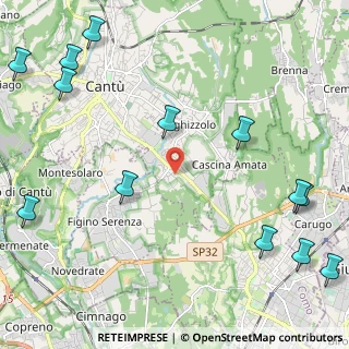 Mappa Via Tiziano, 22063 Cantù CO, Italia (3.13231)