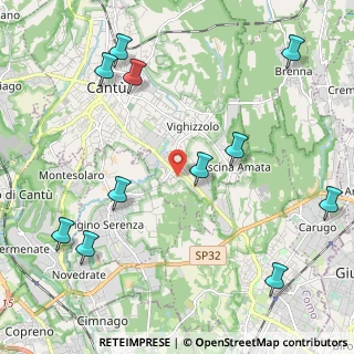 Mappa Via Tiziano, 22063 Cantù CO, Italia (2.67)