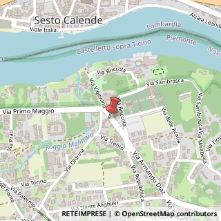 Mappa Via Armando Diaz, 61, 28053 Castelletto sopra Ticino, Novara (Piemonte)