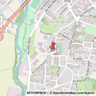 Mappa Via Antonio Locatelli, 1, 24020 Villa di Serio, Bergamo (Lombardia)