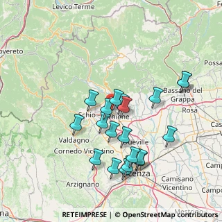 Mappa 36010 Zanè VI, Italia (14.0675)