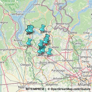 Mappa Via Giosue Carducci, 21040 Carnago VA, Italia (9.56467)