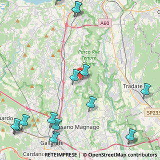 Mappa Via Giosue Carducci, 21040 Carnago VA, Italia (6.70125)