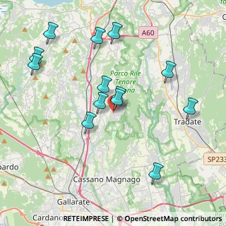 Mappa Via Giosue Carducci, 21040 Carnago VA, Italia (4.07615)