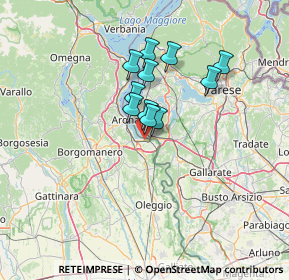 Mappa Via Tripolitania, 28053 Castelletto sopra Ticino NO, Italia (9.55545)