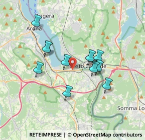 Mappa Via Tripolitania, 28053 Castelletto sopra Ticino NO, Italia (2.98583)