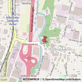 Mappa Via del Lavoro, 32, 21048 Solbiate Arno, Varese (Lombardia)