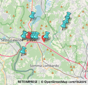 Mappa Via San Eurosia, 21029 Vergiate VA, Italia (3.31333)