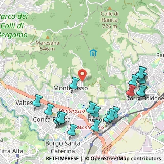 Mappa Via Antonio Pacinotti, 24123 Bergamo BG, Italia (1.317)
