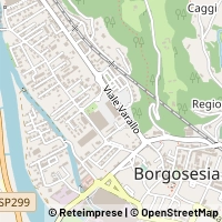 Hartă Borgosesia