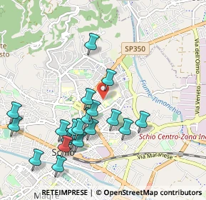 Mappa Via Botta, 36015 Schio VI, Italia (1.0405)