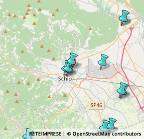 Mappa Via Botta, 36015 Schio VI, Italia (6.4605)