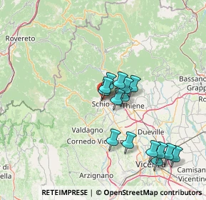 Mappa Via Botta, 36015 Schio VI, Italia (13.018)