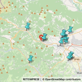 Mappa Via Patrioti, 36036 Torrebelvicino VI, Italia (4.59692)