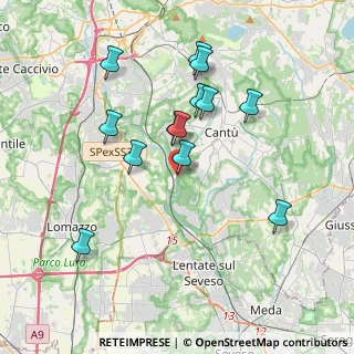 Mappa SP 34, 22063 Cantù CO, Italia (3.56923)