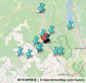 Mappa Via Luigi Lenot, 13010 Borgosesia VC, Italia (4.3375)