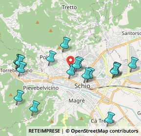 Mappa Via Assisi, 36015 Schio VI, Italia (2.3645)