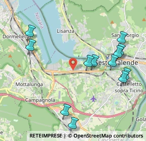 Mappa Via Stuella, 28053 Castelletto sopra Ticino NO, Italia (2.3225)